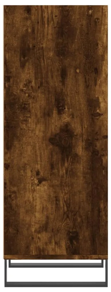 Aparador 34,5x32,5x90 cm derivados de madeira carvalho fumado