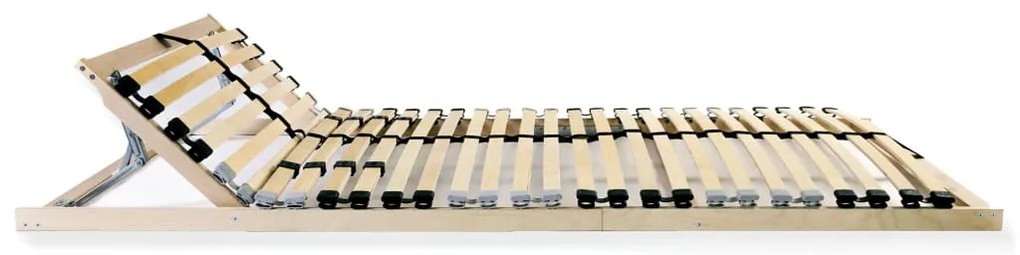 Estrado de ripas com 28 ripas 7 zonas 90x200 cm