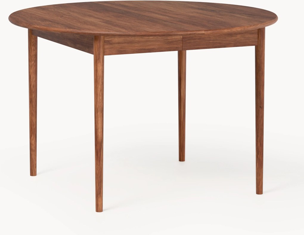 Mesa de jantar redonda extensível Paul, vários tamanhos