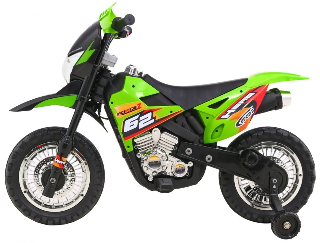 Mota elétrica para Crianças 6V Cross Verde