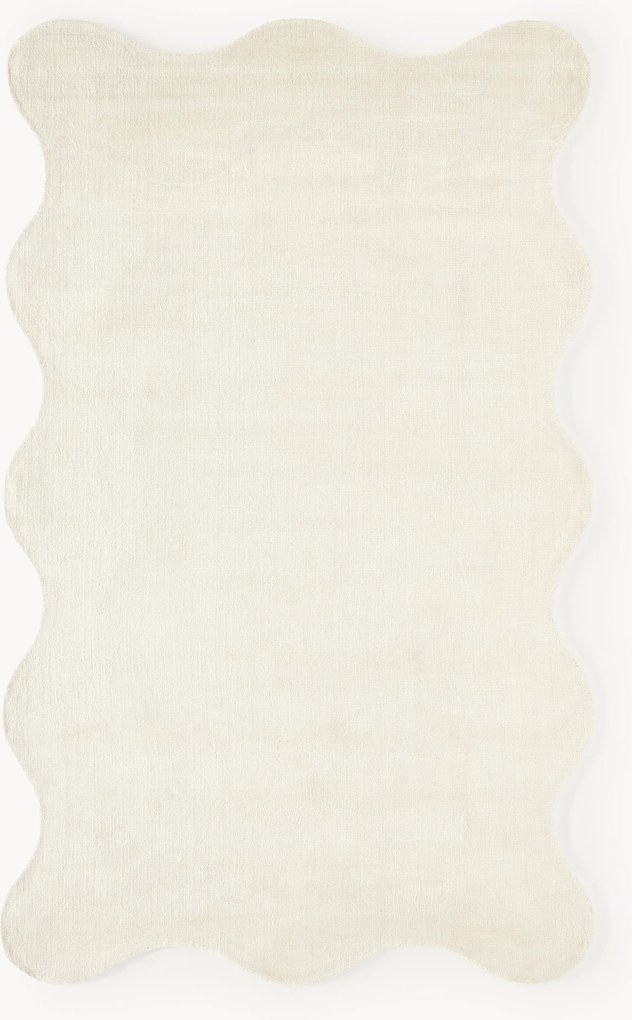 Tapete de viscose artesanal Wavy