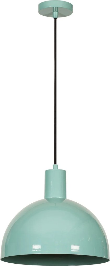 Candeeiro Chandelier Sivani – Turquesa – 30 cm x 117 cm