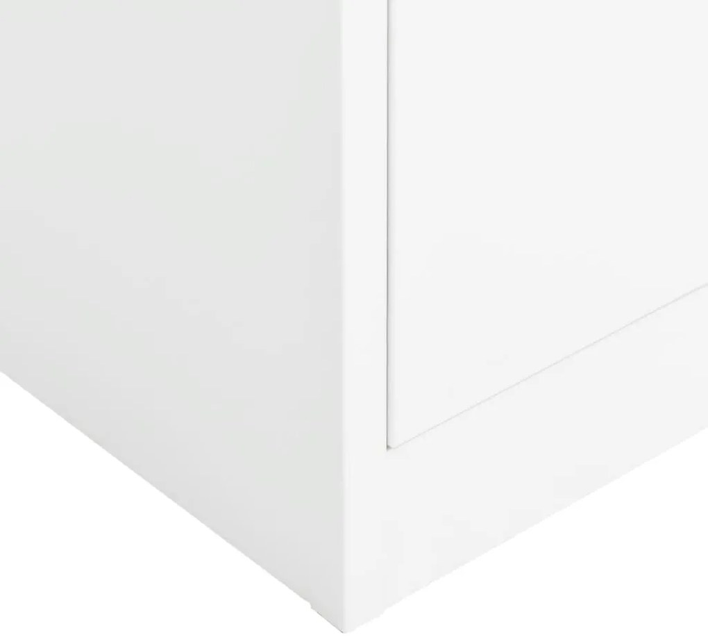 Cacifo 90x40x180 cm aço branco