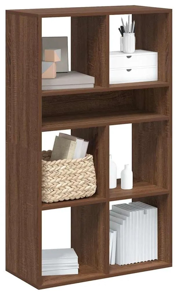 vidaXL Estante carvalho castanho 66x31x112 cm derivados de madeira