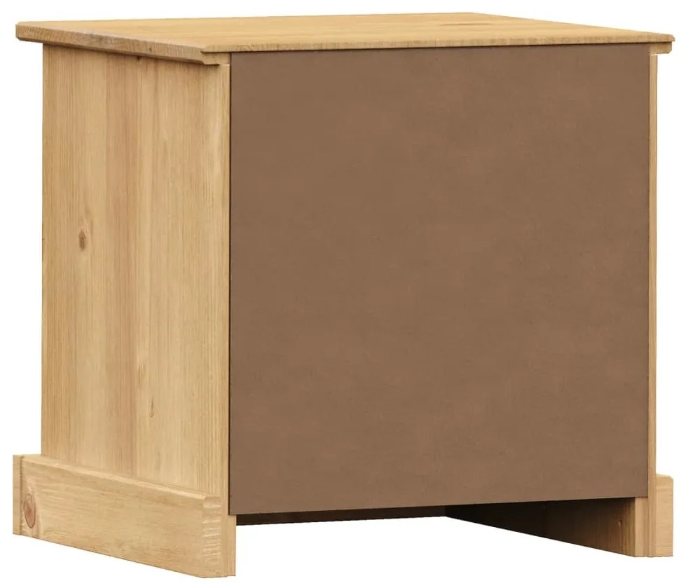 Mesa de cabeceira VIGO 42x35x42 cm madeira de pinho maciça