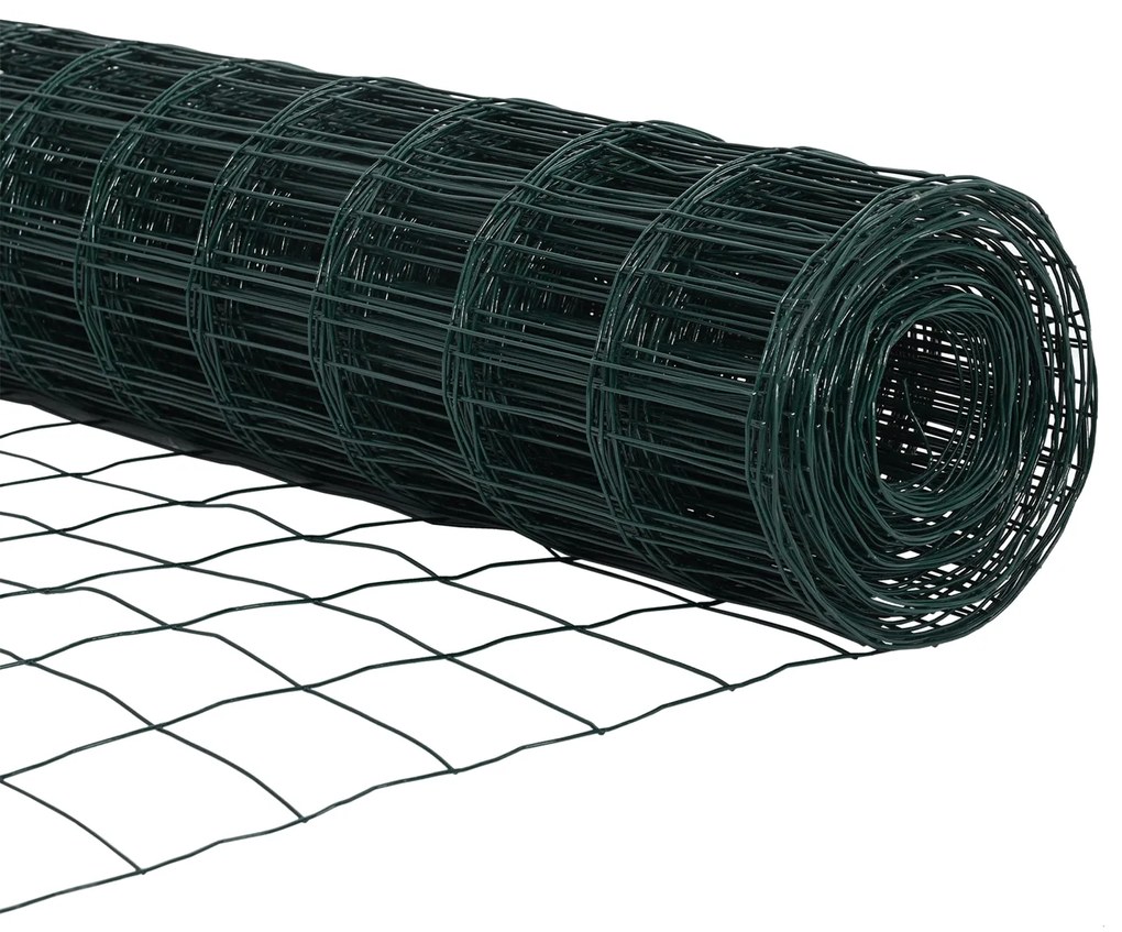 Cerca Euro Verde 0.6x50 m Aço
