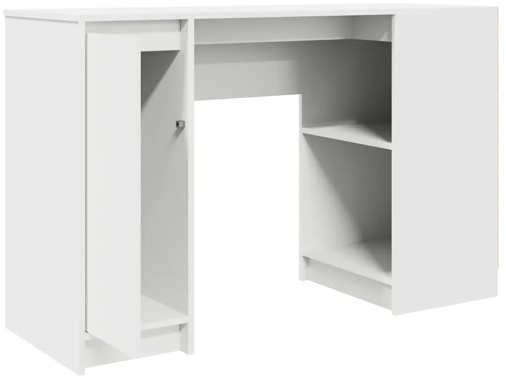 Secretária 120x42x76 cm derivados de madeira branco