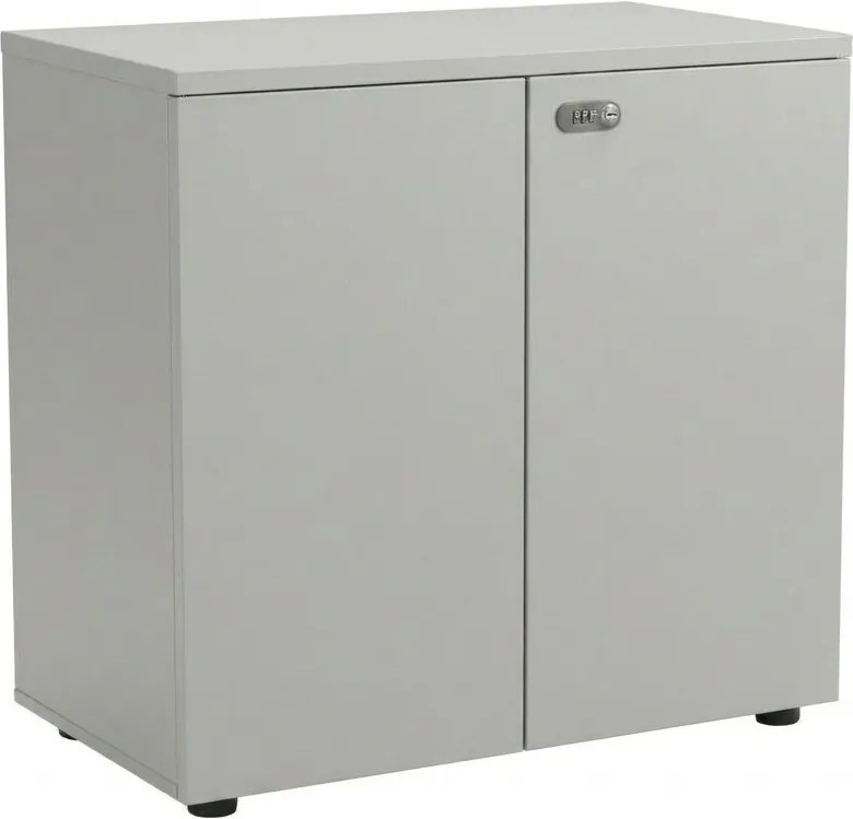 Armário Escritório Mira Antracite com Código 800x800mm