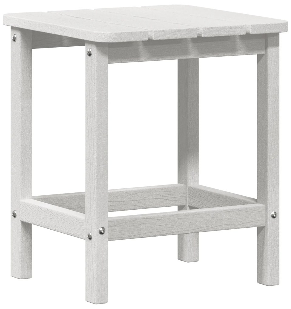 Mesa Lateral Adirondack Branca 38x38x45 cm HDPE