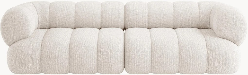 Sofá em chenille Koge (3 lugares), L 240 cm