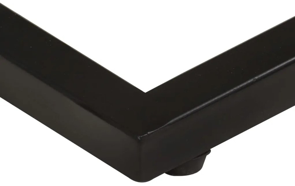Mesas de apoio 2 pcs 31,5x24,5x64,5 cm mangueira áspera