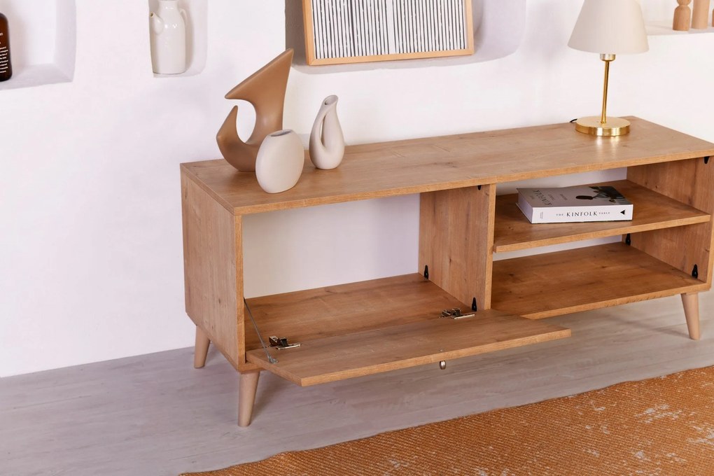 Móvel de TV Jüt – Carvalho – 138 cm x 55 cm x 41 cm