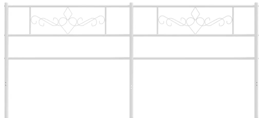 Cabeceira de cama 193 cm metal branco