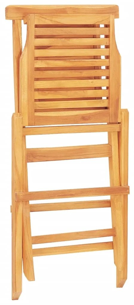 Cadeiras de jardim dobráveis 2 pcs 47x63x90 cm teca maciça
