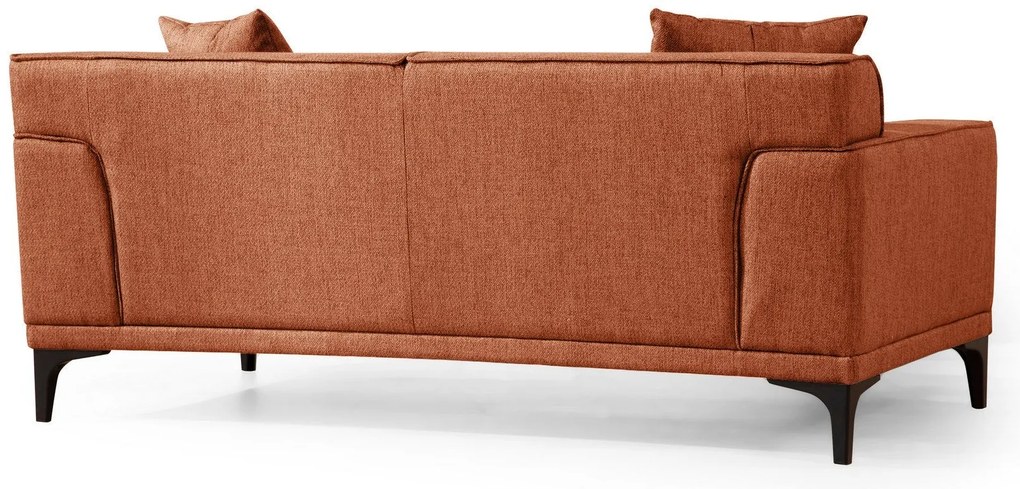 Sofá de 2 Lugares Petra – Laranja – 165x87x86 cm