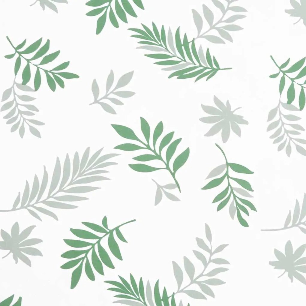 Almofadão para banco de jardim 200x50x4 cm tecido padrão folhas
