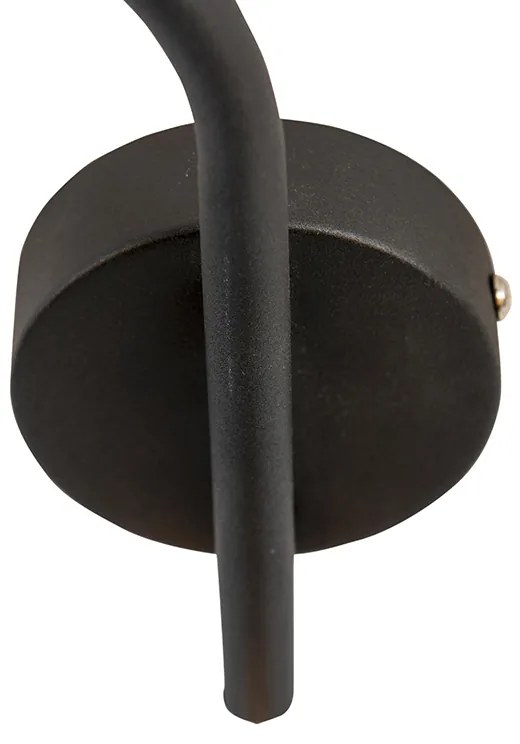 Candeeiro de teto moderno preto 3 luzes - Lofty Moderno