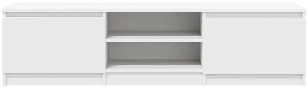 Móvel de TV 140x40x35,5 cm derivados de madeira branco