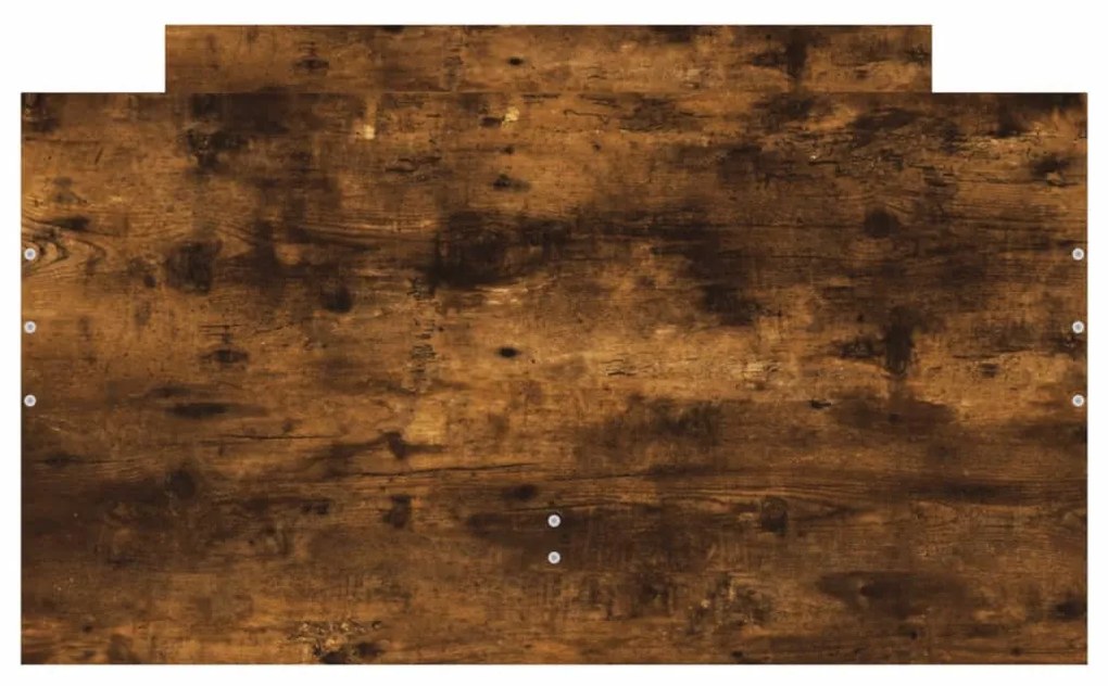Estrutura de cama com gavetas 100x200 cm carvalho fumado