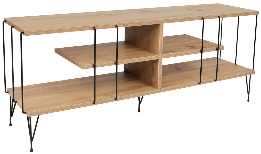 Móvel TV Eze – Carvalho – 120 cm