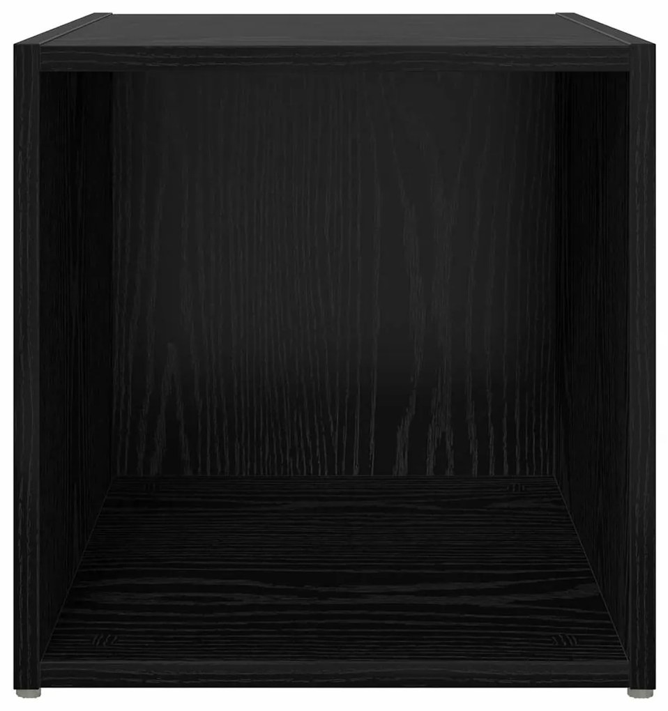 Gabinete para TV 2 pcs Preto 37 x 35 x 37 cm Madeira processada