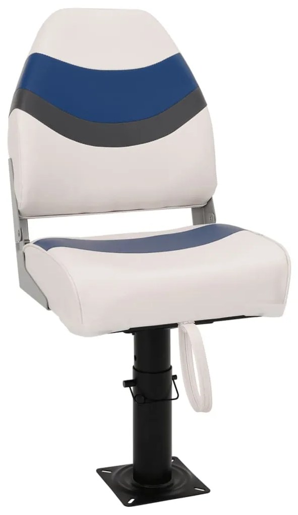 4 pcs conjunto assento de barco dobrável com encosto alto