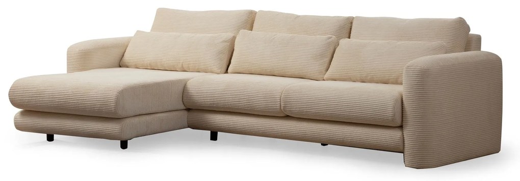Sofá de Canto Lily – Bege – 290 x 165 cm