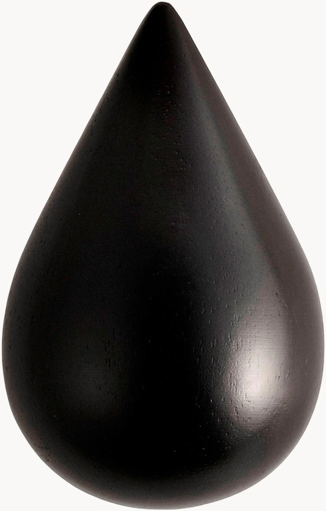 Cabide de parede em madeira Dropit, conjunto de 2