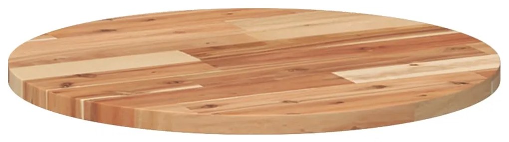Tampo de mesa redondo Ø50x2 cm madeira de acácia maciça