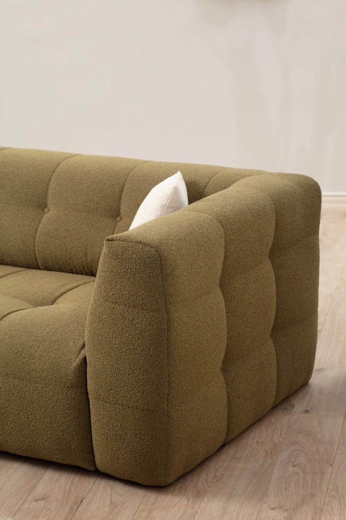 Sofá de Canto Cady – Khaki – 300 x 150 cm
