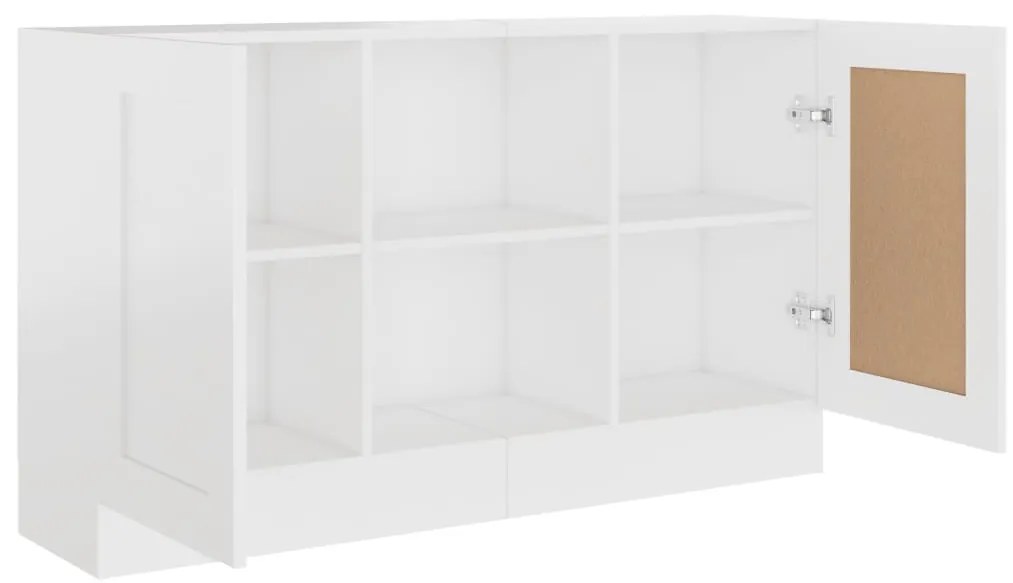Aparador 120x30,5x70 cm derivados de madeira branco