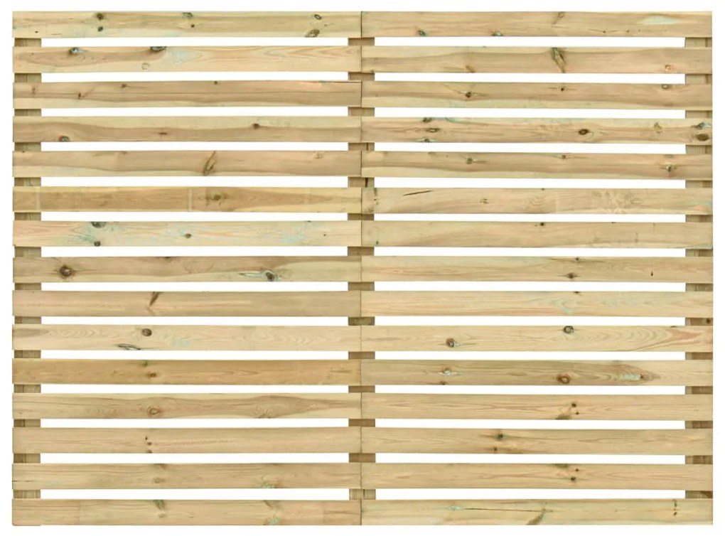 49212 vidaXL Painel cerca p/ jardim 180x180 cm pinho impregnado