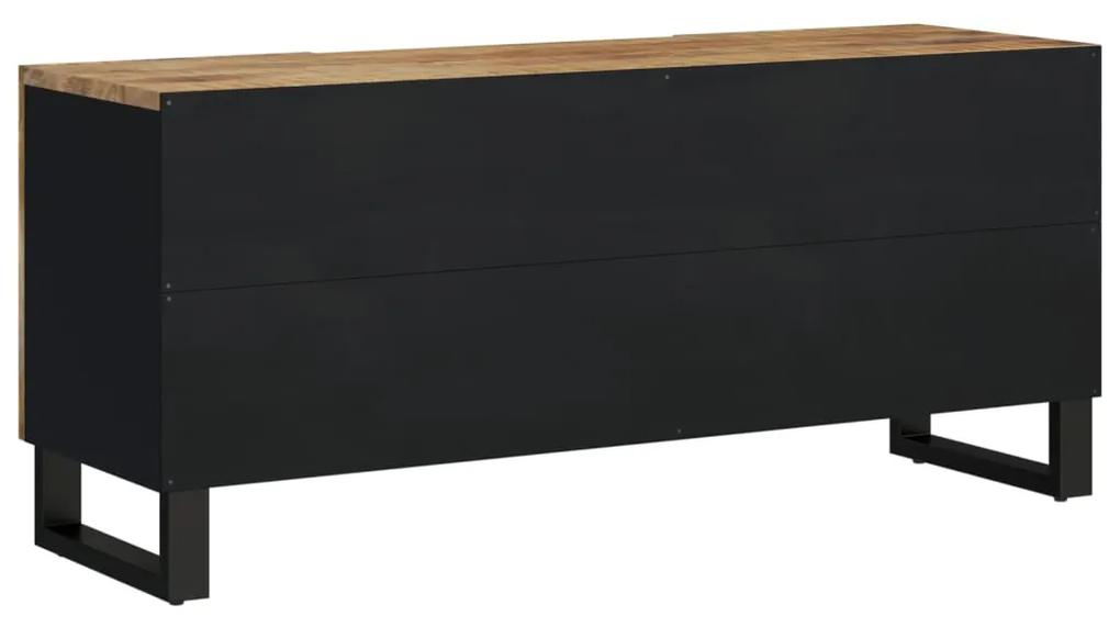 Móvel de TV 105x33,5x46 cm mangueira maciça/derivados madeira