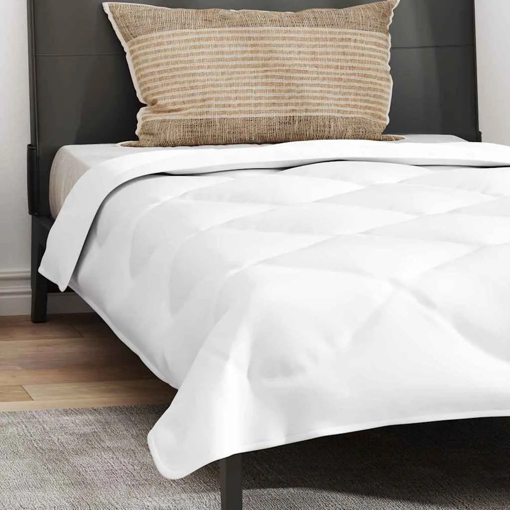 Duvet para Todas as Estações Branco 140 x 220 cm Microfibra