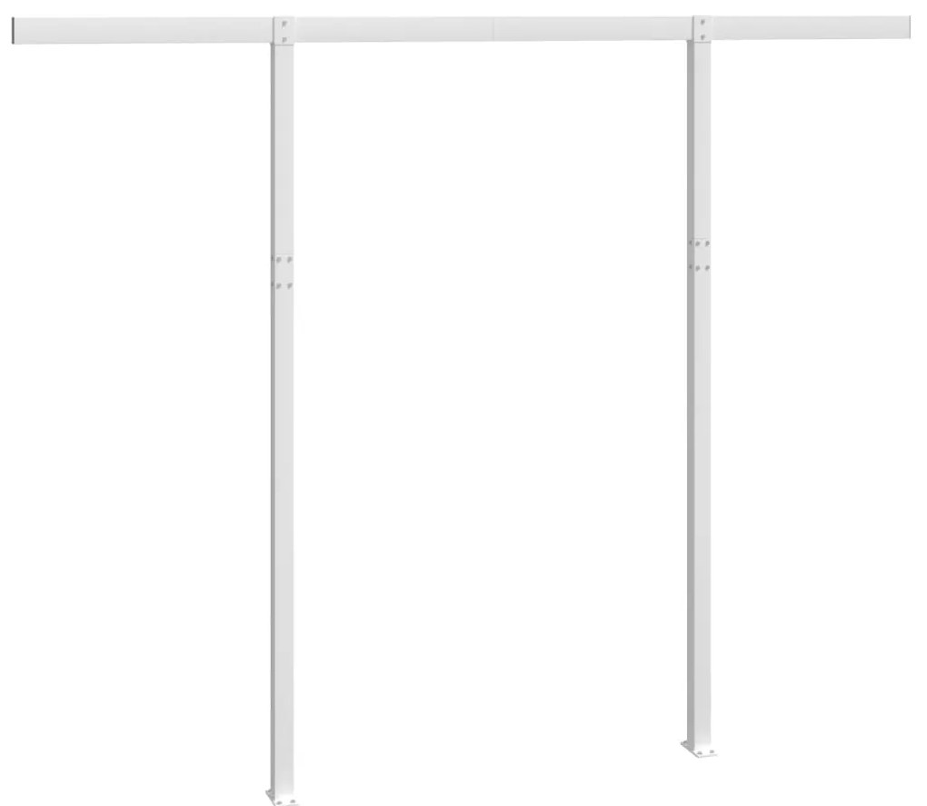 Conjunto de postes para toldo 300x245 cm ferro