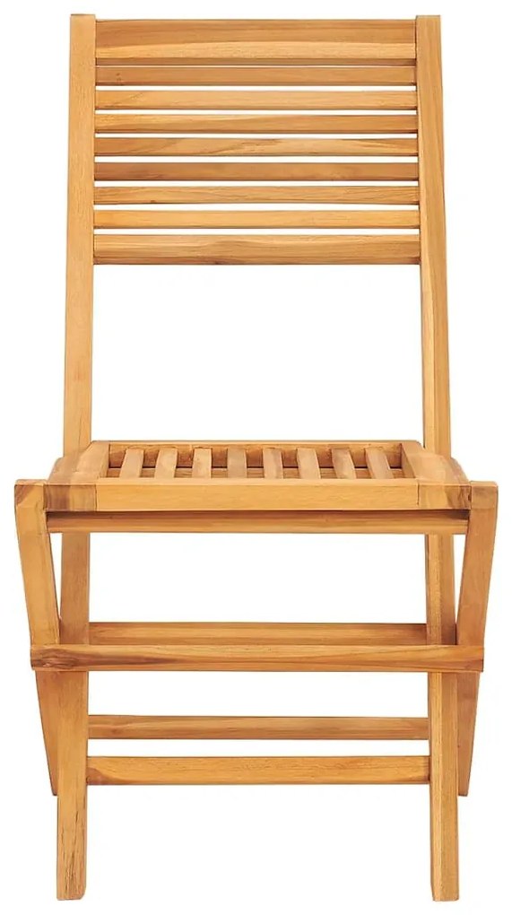 Cadeiras de jardim dobráveis 2 pcs 47x62x90 cm teca maciça