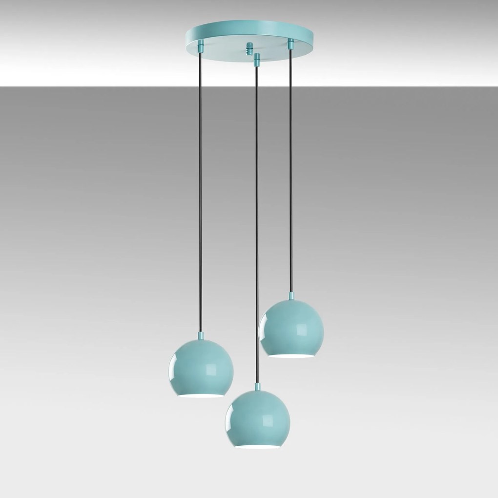 ****
Candeeiro de Teto Top – Turquesa – Diâmetro 45 cm
**