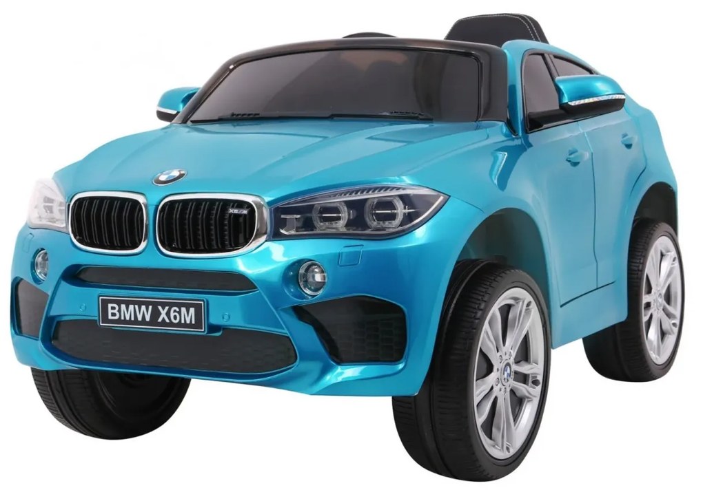 Carro elétrico para Crianças BMW X6M Azul pintado