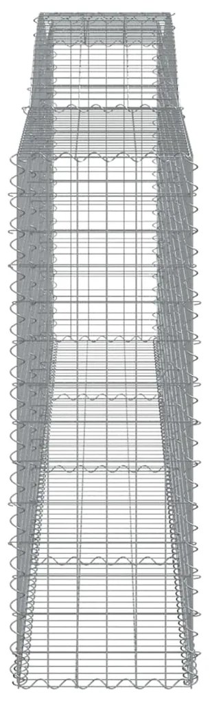 Cestos gabião arqueados 25 pcs 400x50x140/160 ferro galvanizado