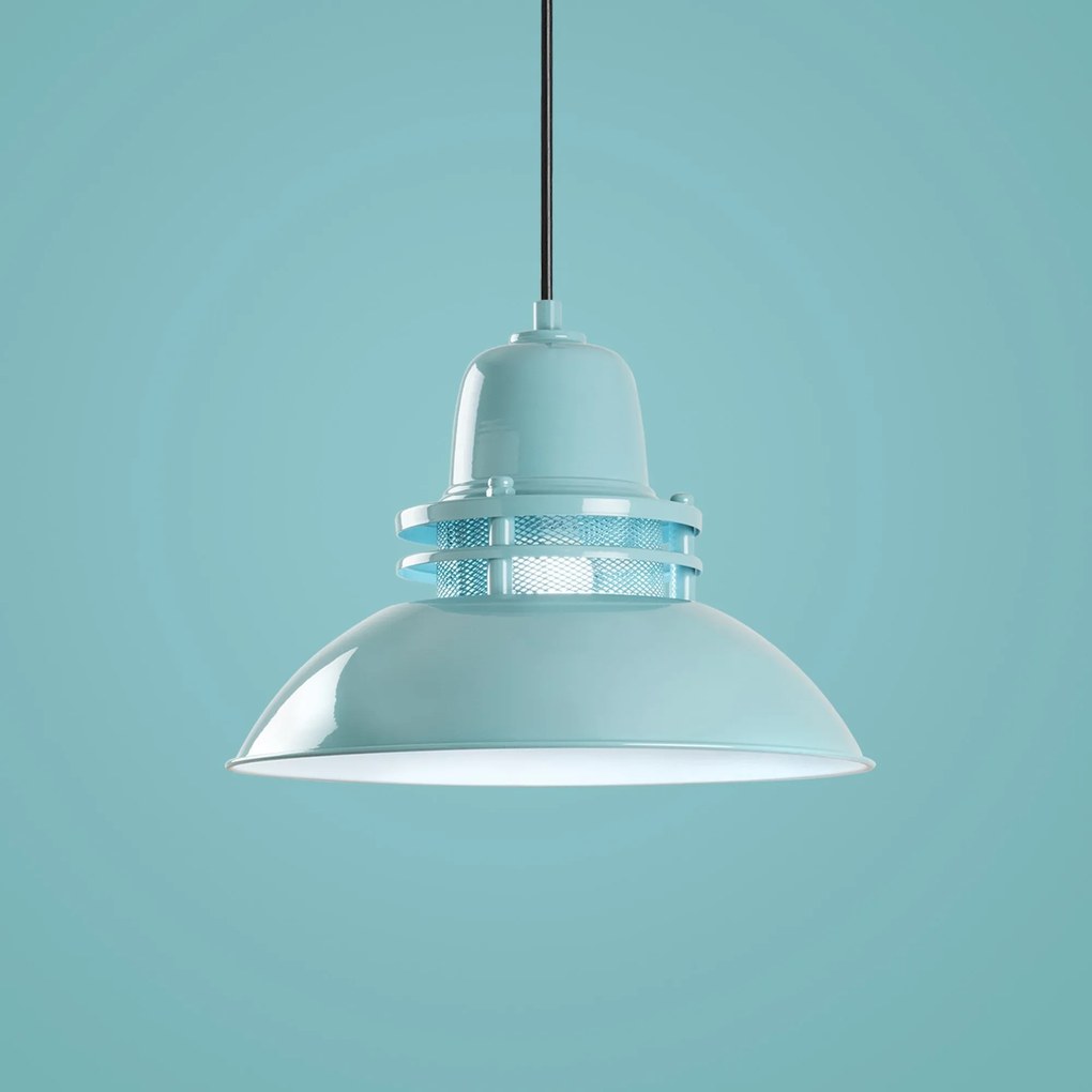Candeeiro Suspenso com Altura Ajustável – Tibet Turquoise – Turquesa –