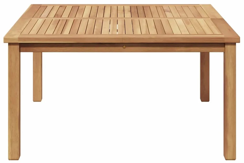 Mesa de centro Castanho 85 x 85 x 45 cm Madeira de teca sólida
