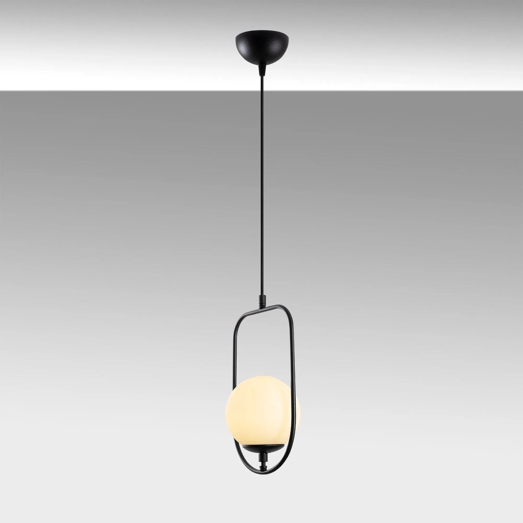 Chandelier Skew – Preto – 20 cm x 171 cm