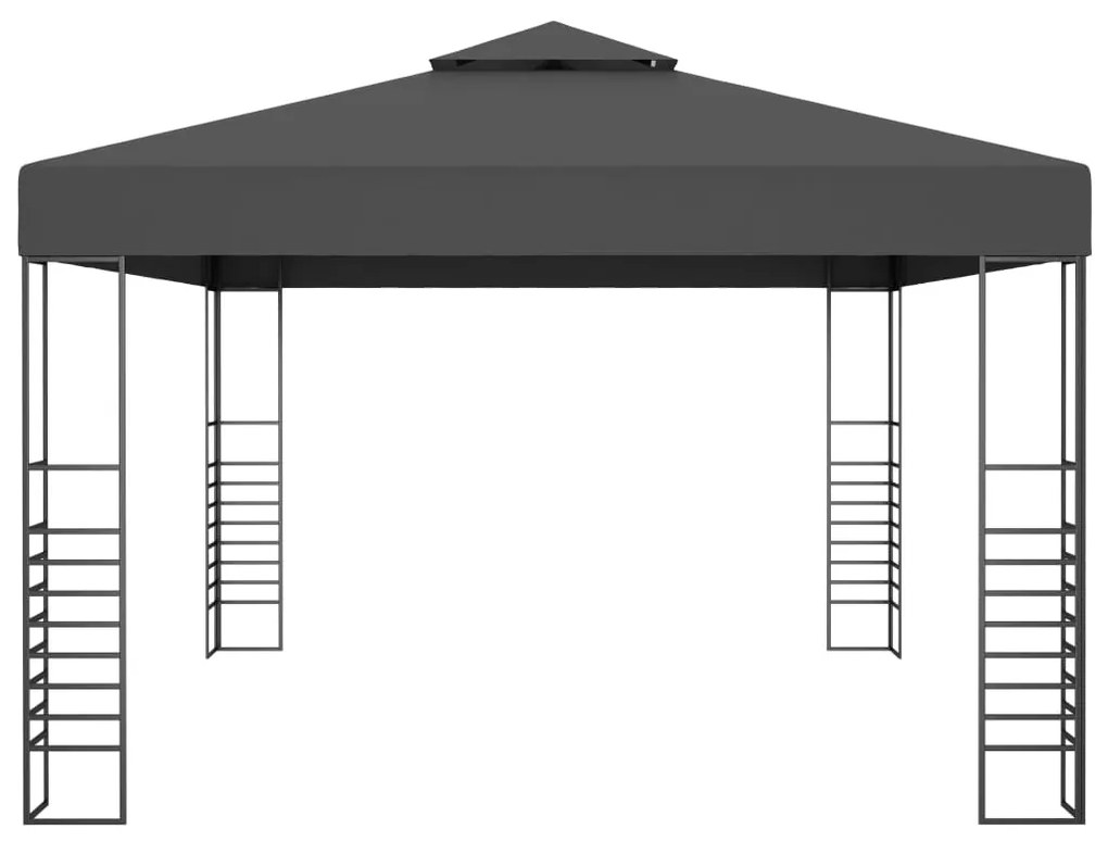 Gazebo 3x4 m antracite