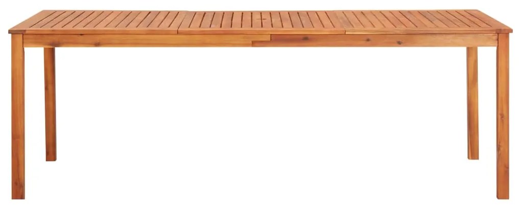 7 pcs conjunto de jantar exterior c/ almofadões acácia maciça