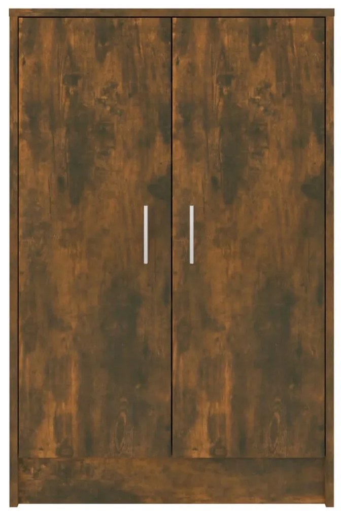 Sapateira 60x35x92 cm derivados de madeira carvalho fumado