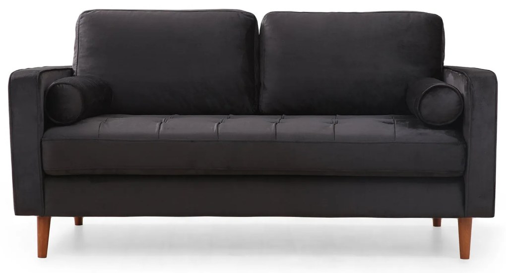 **** Sofá de 2 Lugares Rome – Preto Carvalho – 175x90x70 cm
**