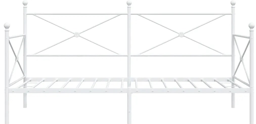 Cama de Dia sem Colchão 100x200 cm aço branco