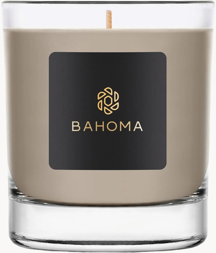 Vela grande artesanal Sand (madeiras de âmbar, camomila)