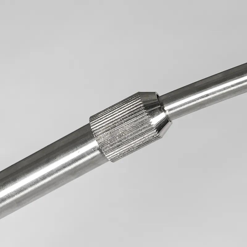 Abajur em tela de aço para lâmpada de arco preto 50 cm - XXL Moderno