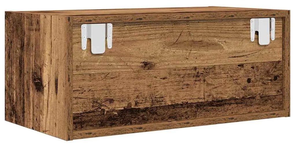 Móveis TV 2 peças madeira velha 60x31x25,5cm madeira trabalhada
